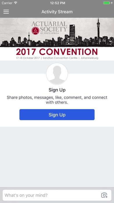 ASSA 2017 Convention screenshot 2