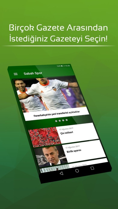 Screenshot #3 pour Spor Gazeteleri