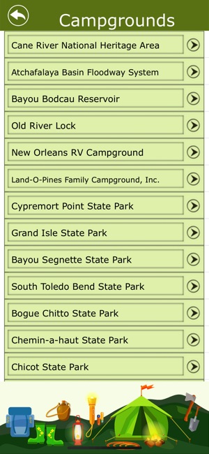 Louisiana Campgrounds & Trails(圖3)-速報App