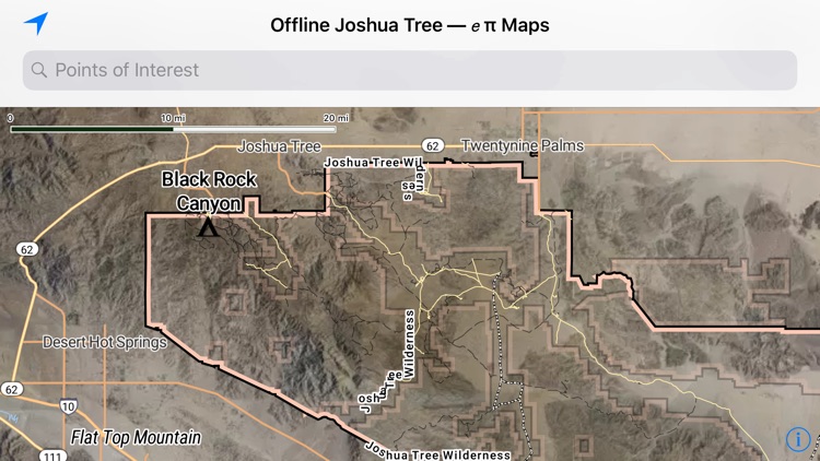 Offline Joshua Tree Map screenshot-0