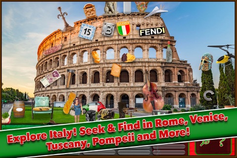 Hidden Objects Italy Spy Time screenshot 2