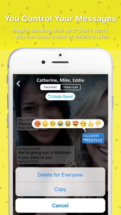 Facemail - Group Video Message screenshot-4
