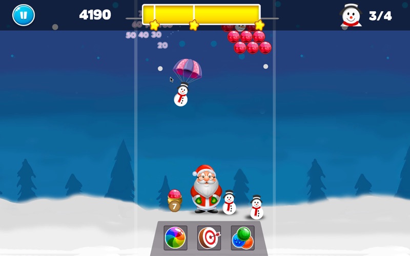 Screenshot #2 pour Christmas Bubble Shooter