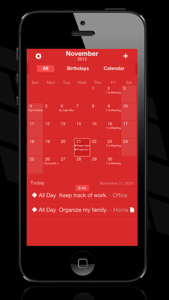 Screenshot #1 pour Grille - Calendrier