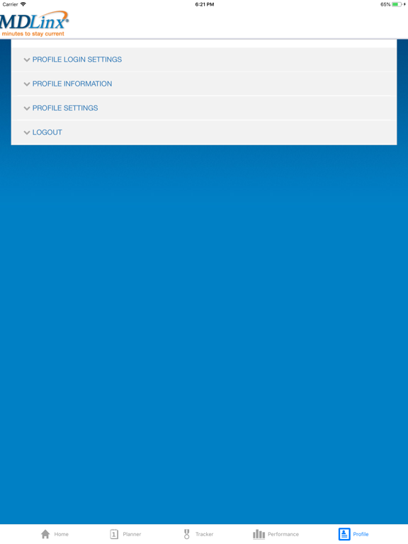 MDLinxCME iPad screenshot 5 - Medical app