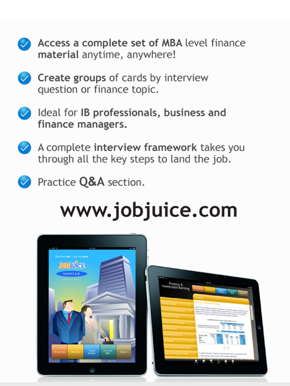 Screenshot #4 for Jobjuice Fin. & Inv. Banking