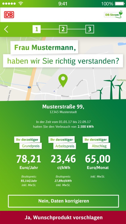DB Strom Wechsel-App