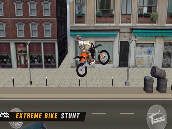 Screenshot #6 pour Motor Bike Tricks Driver