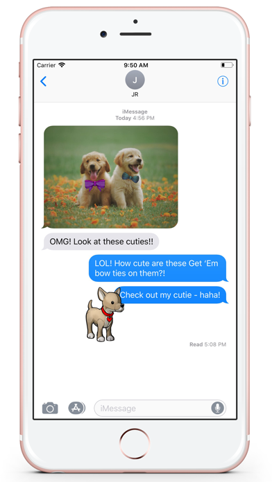 Get 'Em Stickers iPhone screenshot 9 - Stickers app