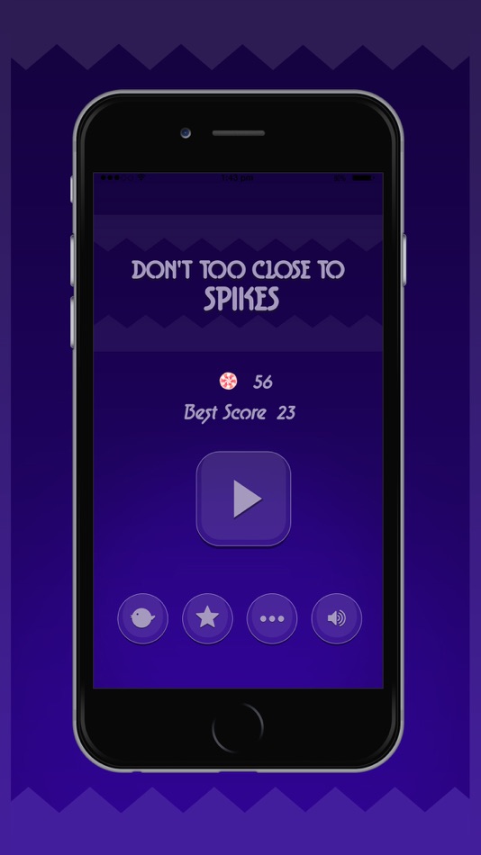 #2. Don't too close to Spikes (iOS) 来自: Fahad Manzoor