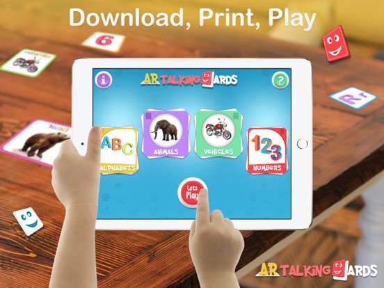 AR Talking Cards 4Dのおすすめ画像1