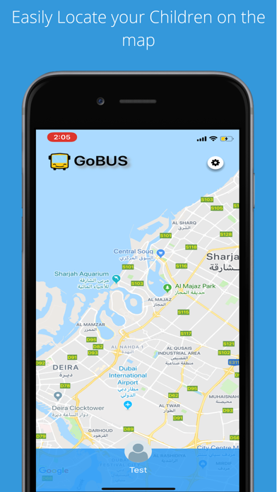 Screenshot #1 pour Go Bus - School bus tracking