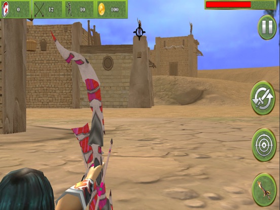 Battle Of Ninja Archer iPad screenshot