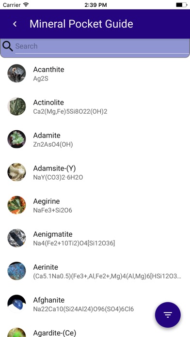 Pocket Mineral Guide screenshot 3