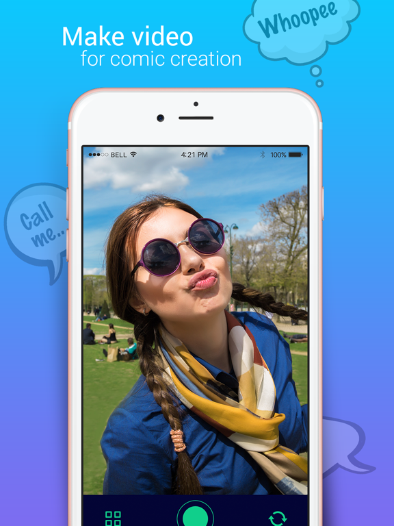 Screenshot #5 pour Whoopee - Comic Camera, Video, Gif & Live Photo