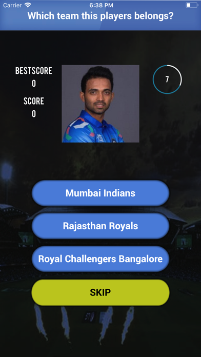 Screenshot 4 of Guess Player Team - IPL Quiz App