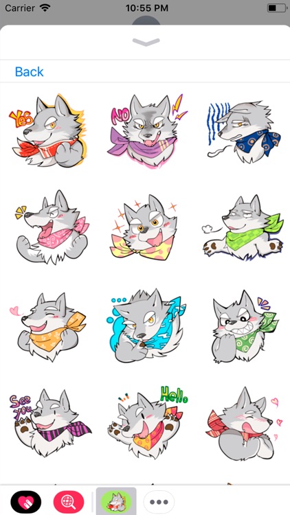 Dog Stickers App