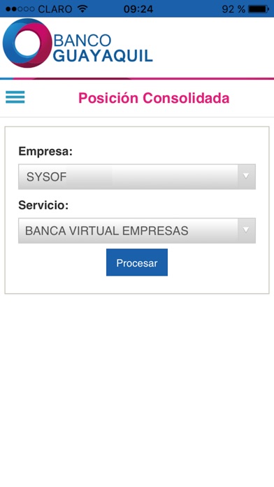 Empresas Banco Guayaquil screenshot 3
