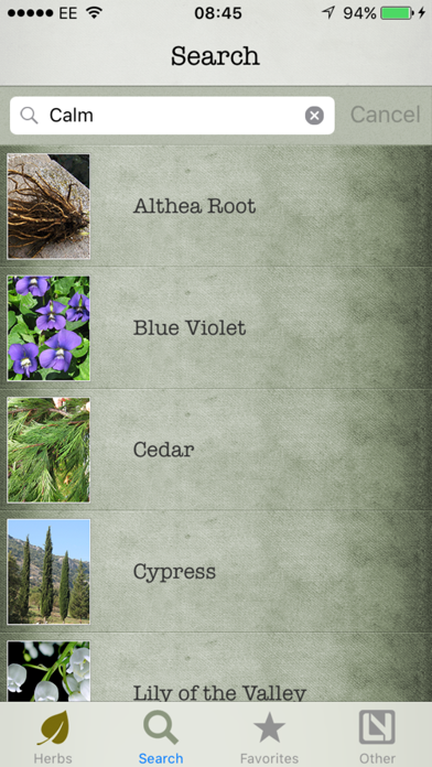 Herbs in Magick Screenshot
