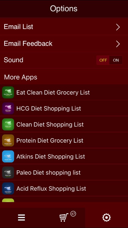 GM Diet Grocery List screenshot-4