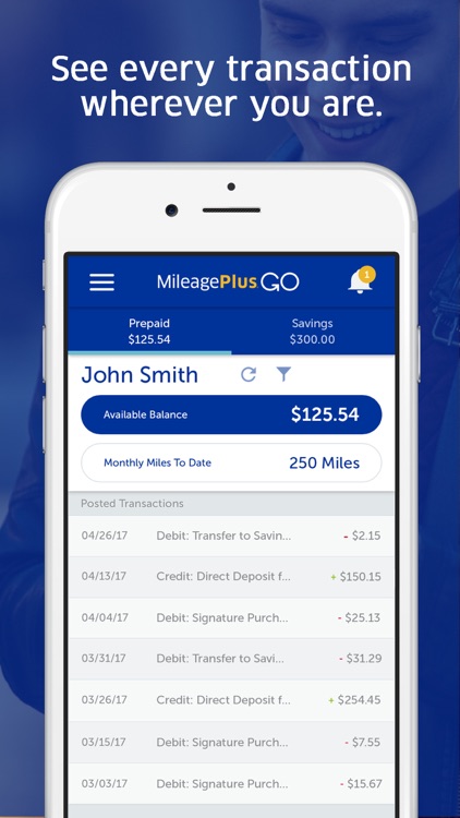 MileagePlus GO Prepaid Card screenshot-3