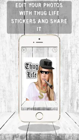 Game screenshot Thug Life video maker apk