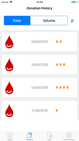 Game screenshot Blood Donor Diary apk