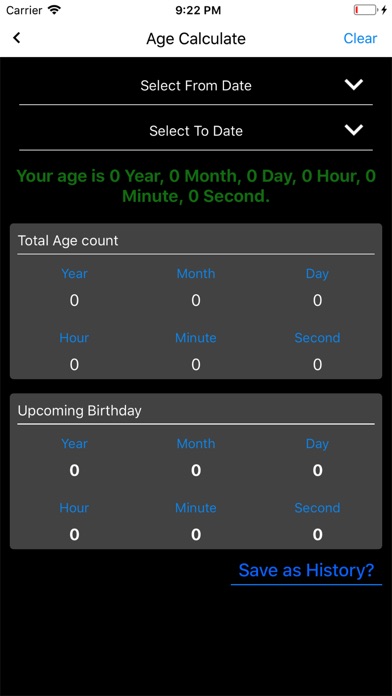 Age Counter screenshot 3