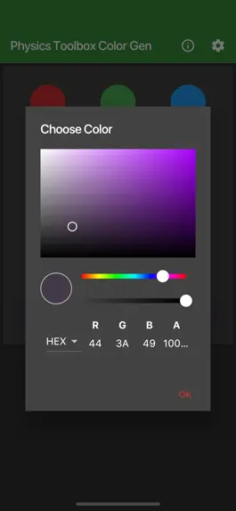 Game screenshot Physics Toolbox Color Gen apk