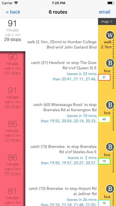 Screenshot #3 pour Brampton Public Transport