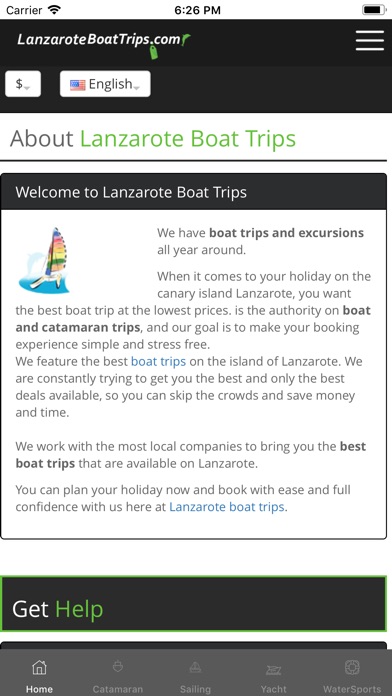 Lanzarote Boat Trips screenshot 2