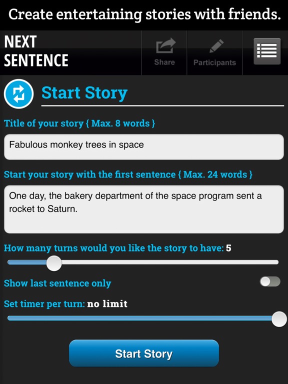 Screenshot #5 pour Next Sentence Lite