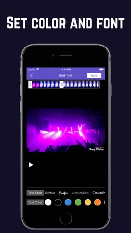 Game screenshot Savy Video Editor - Music apk