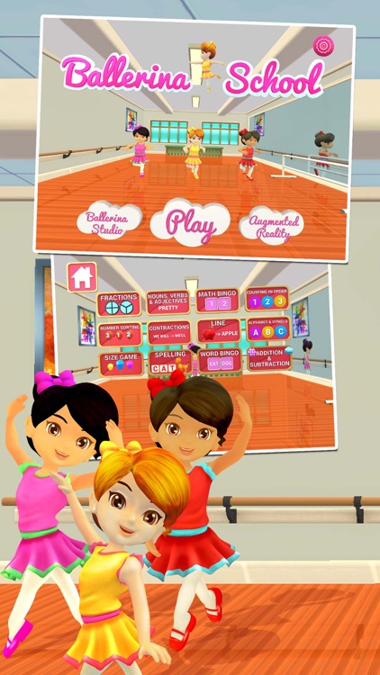 Ballerina Games 3D screenshot-0