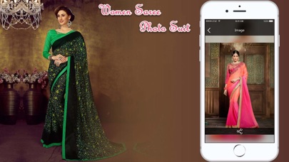 Women Saree Photo Suit iPhone screenshot 4 - Photo & Video app