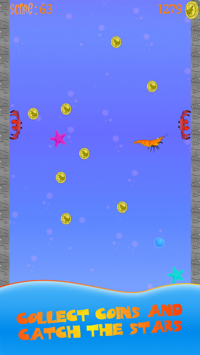 Screenshot #3 pour Super Shrimp Jump!