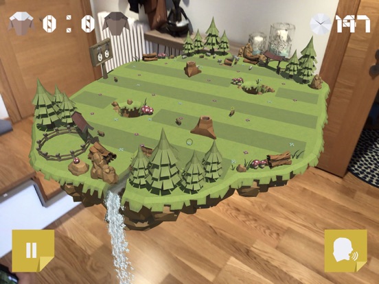 Fold the Flock AR на iPad