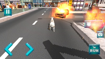 Goat Mad Stunts: Fast Traffic screenshot 4