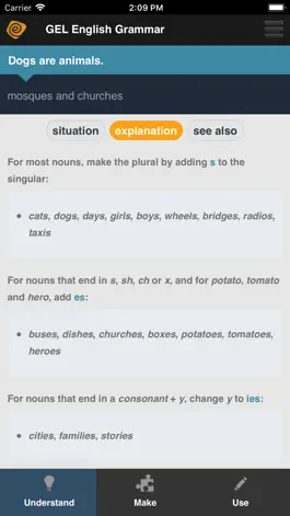 Game screenshot GEL English Grammar hack