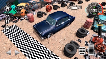 Junkyard Car Parking 3D screenshot 1