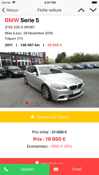 Screenshot #2 pour Fidele Automobiles