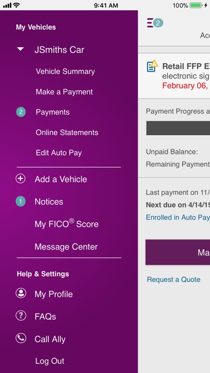 Ally Auto Mobile Pay