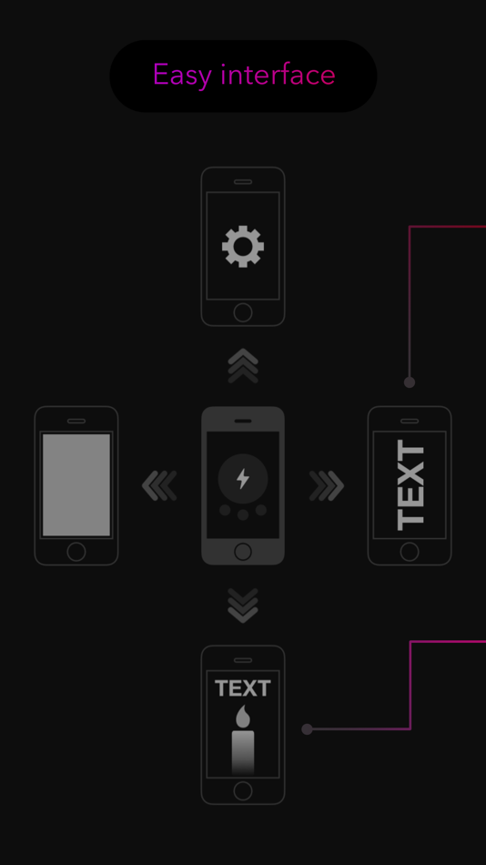 #4. FlashMob -Smart LED Flashlight (iOS) 由: Jungmoon Jo