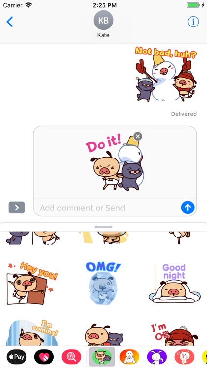 Mooty Funny Emoji Stickers App