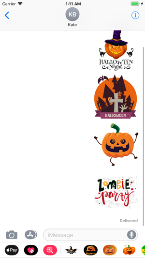 Happy Halloween Boo Sticker IM(圖4)-速報App