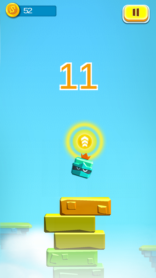 #3. Stack Jumper (iOS) 由: Chengdu Phoenix Electronic Arts Co. Limited