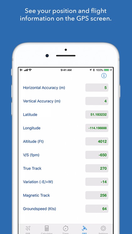 NoseApp E6B screenshot-3