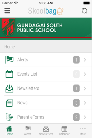 Gundagai South Public School - Skoolbag screenshot 2