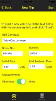 cab control iphone screenshot 1