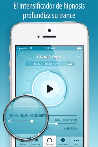 «Comer sano» hipnosis screenshot 4